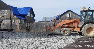 Отсыпка участка Октябрьский, цена от 211 р./куб.