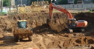 Котлован для дома Октябрьский, цена от 316 руб./м3.